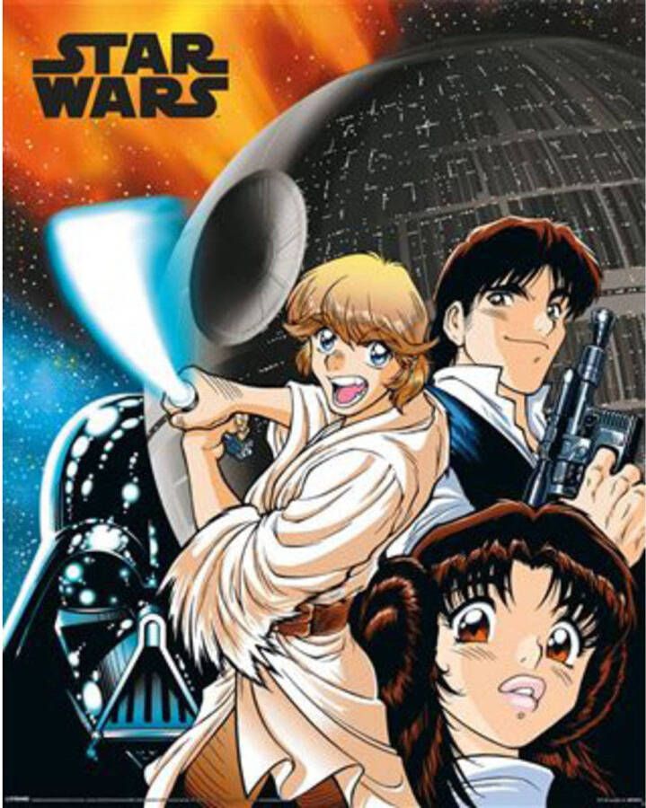 Pyramid Poster Star Wars Manga Madness 40x50cm