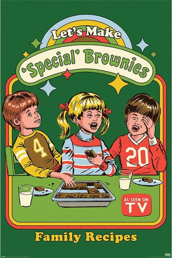 Pyramid Steven Rhodes Lets Make Special Brownies Poster 61x91 5cm - Foto 1