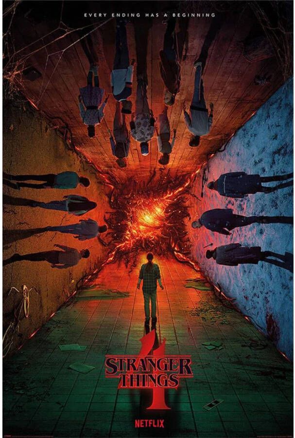 Pyramid Poster Stranger Things 4 Every Ending has a Beginning 61x91 5cm