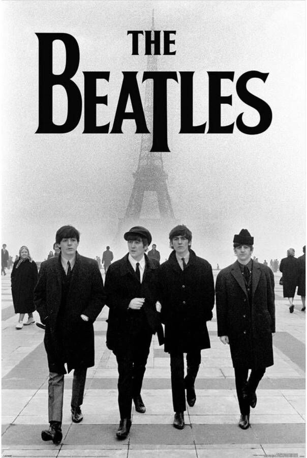 Pyramid Poster The Beatles Eiffel Tower 61x91 5cm