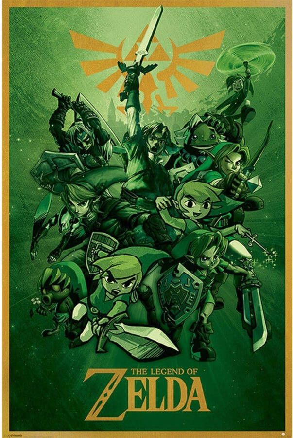 Pyramid Poster The Legend of Zelda Link 61x91 5cm