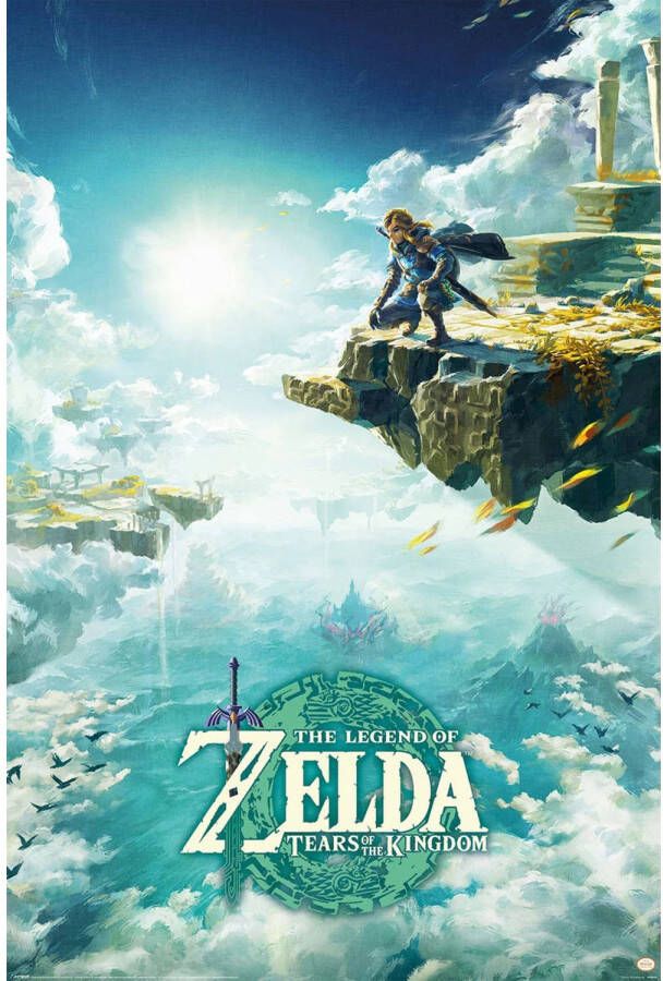 Pyramid Poster The Legend of Zelda Tears of the Kingdom 61x91 5cm