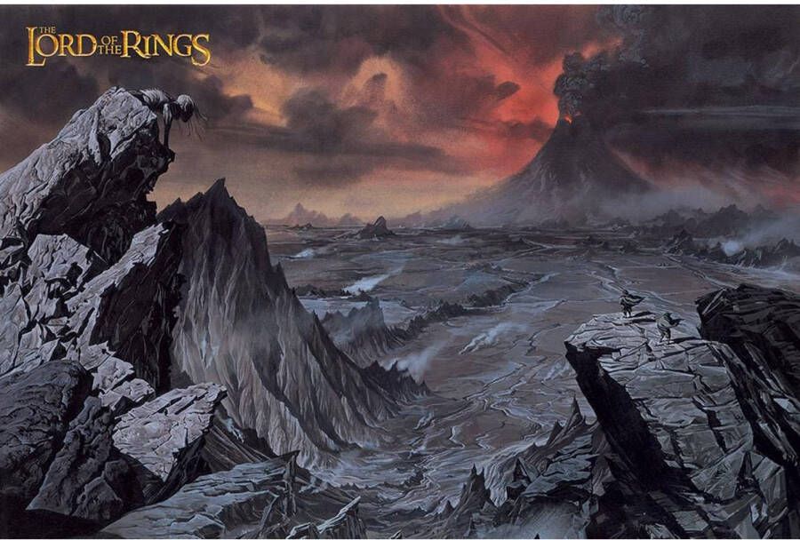 Pyramid The Lord of the Rings Mount Doom Poster 91 5x61cm