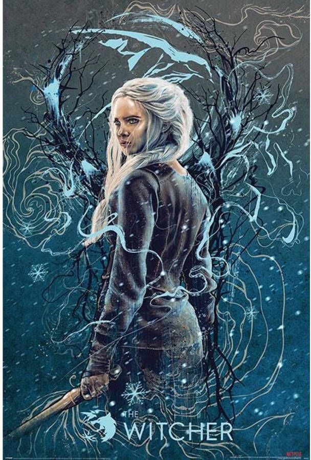 Pyramid The Witcher Ciri the Swallow Poster 61x91 5cm