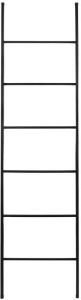 QUVIO Decoratieve ladder 171 x 41 5 cm Ijzer Zwart