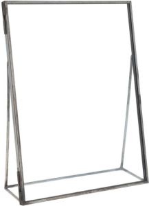 QUVIO Fotolijst Metaal Glas Antraciet 15.5 x 20 cm