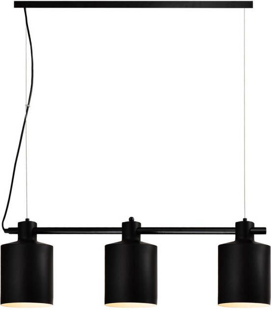 QUVIO Hanglamp 3-lichts ronde kap QUV5062L-BLACK