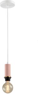QUVIO Hanglamp modern Minimalistisch Diameter 4 5 cm Roze