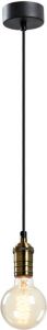QUVIO Hanglamp industrieel Minimalistisch design Koper D 4 cm