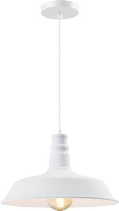 QUVIO Hanglamp rond wit- QUV5158L-WHITE