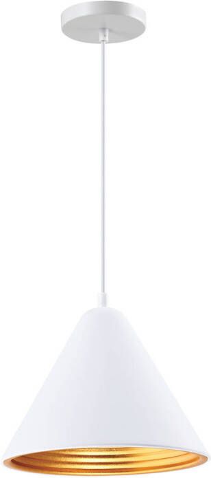 QUVIO Hanglamp rond wit QUV5160L-WHITE