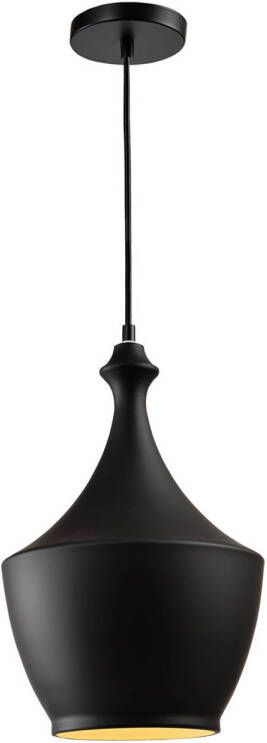 QUVIO Hanglamp modern Uniek design metaal met knop Diameter 25 cm