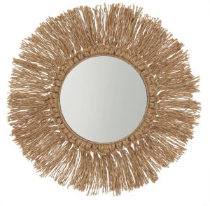 QUVIO Wandspiegel 45 cm Bohemian Rond
