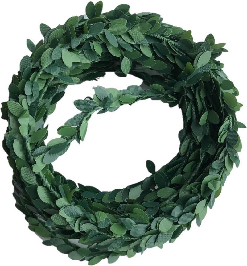 Rayher Hobby Mini buxus guirlande slinger 500 x 1 cm kunststof Home Deco Hobby materiaal Kunstplanten