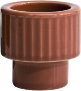 Sagaform eierdopje en waxinelichthouder coffee & more terracotta