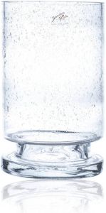 Sandra Rich Glazen vaas conisch transparant 15 x 25 cm Transparante vazen van glas Vazen