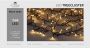 Anna's Collection 1x Kerstverlichting clusterverlichting met timer en dimmer 768 lampjes warm wit 10 mtr Voor binnen en buiten gebruik Kerstverlichting kerstboom - Thumbnail 1
