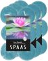 Shoppartners 36x Theelichten waterlelie bloemen geurkaarsen Fairy Waterlily 4 5 branduren geurkaarsen - Thumbnail 1