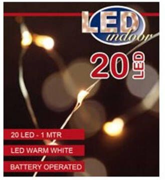 Shoppartners B.O. LED INDOOR METAALDRAAD 20L 1M LED