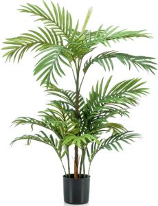 Emerald Groene kunstplant Phoenix Palmboom 90 cm in pot Mooie decoratie kunstplanten voor binnen Kunstplanten