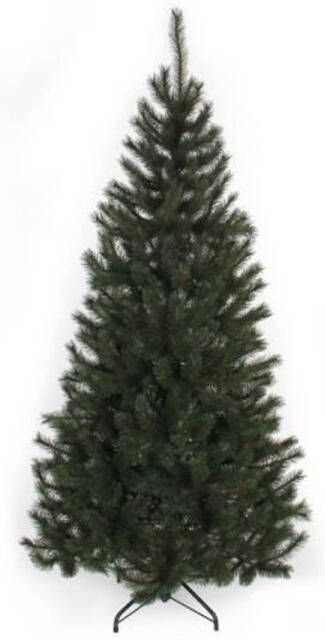 Merkloos Kerstboom Kingston PVC H 155 x Ø 86 cm 345 takken Groen