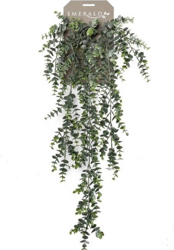 Shoppartners Kunstplant groene Eucalyptus hangplant tak 75 cm Kunstplanten