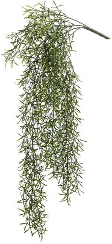 Merkloos Kunstplant groene gras hangplant tak 75 cm Kunstplanten