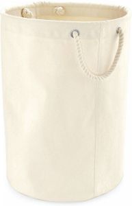 Westford Mill Stevige canvas cadeau opbergzak 40 x 60 cm Katoenen opbergzakken Opbergmanden