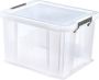 Whitefurze Allstore Opbergbox Afsluitbaar 36 liter Polypropyleen Transparant - Thumbnail 1