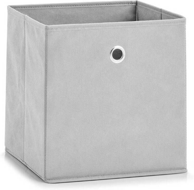 Zeller Storage Box light grey non-woven