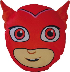 SimbaShop Pj Masks 3d Owlette Sierkussen 30 X 26 X 8 Cm Rood