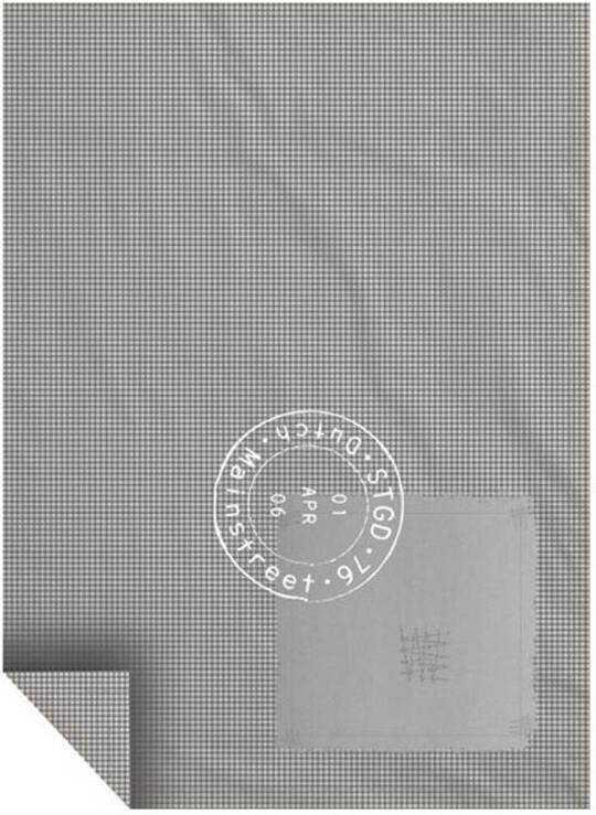 Slaap Vaak Stapelgoed Plaid Loft (Grey) Maat: 100x150 cm