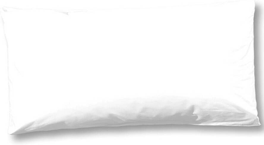 Slaaptextiel Zavelo Sierkussen Katoen Satijn Wit 40x80 cm