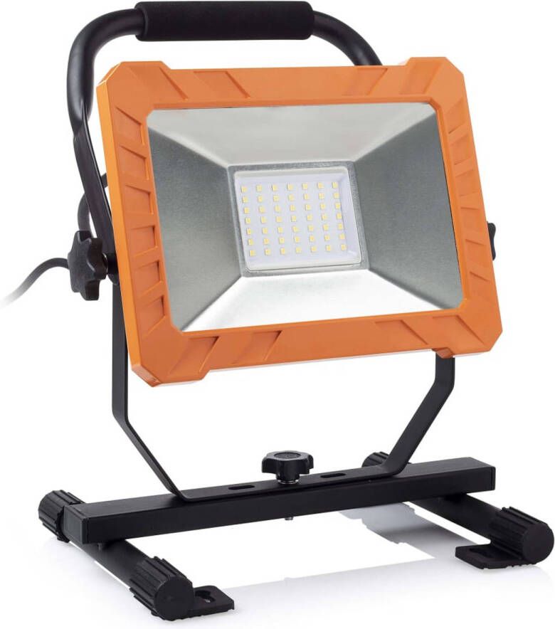 Smartwares Werklamp LED 24 5x18x36 cm oranje