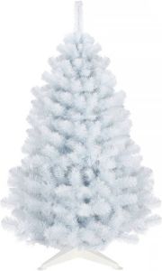 Springos Kunstkerstboom White Fir 180 Cm Zonder Verlichting Wit