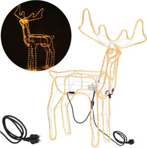 Springos Rendier Beweegbaar Hoofd 288 LED Lampjes Warm Wit