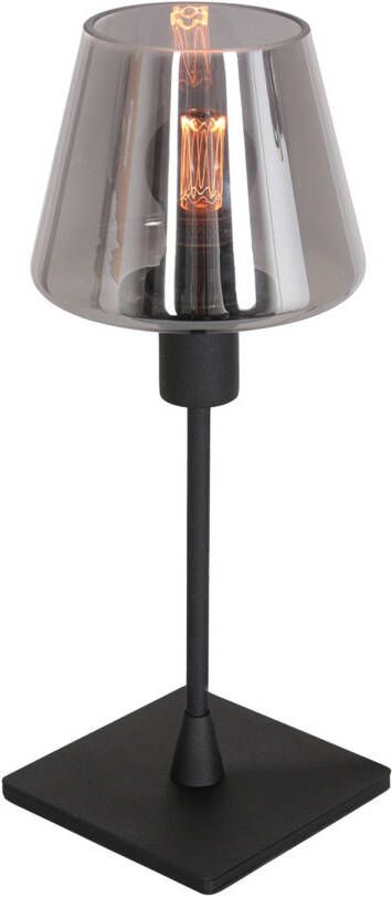Steinhauer Ancilla tafellamp transparant glas 33 cm hoog