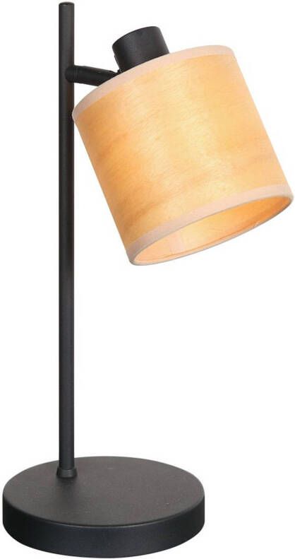 Steinhauer Bambus tafellamp E14 (kleine fitting) naturel en zwart