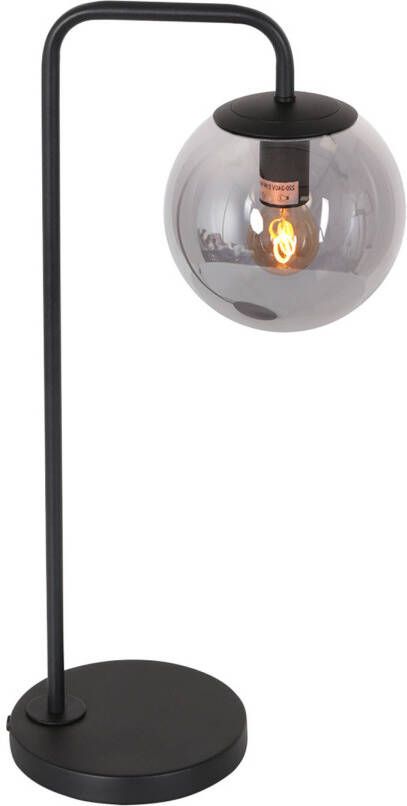 Steinhauer Bollique tafellamp transparant glas 51 cm hoog