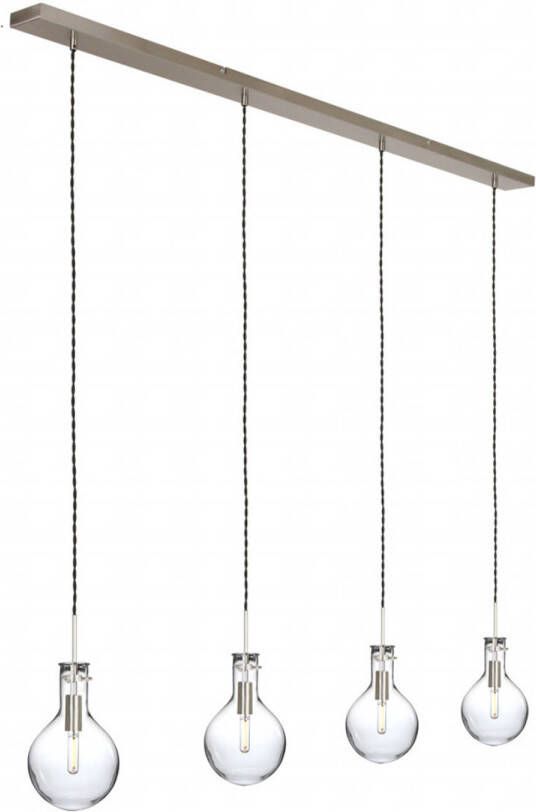 Steinhauer Elegance Hanglamp Staal 140 cm breed
