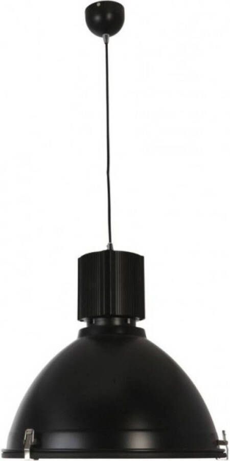 Steinhauer Lightning moderne hanglamp 1-l. Alu groot zwart