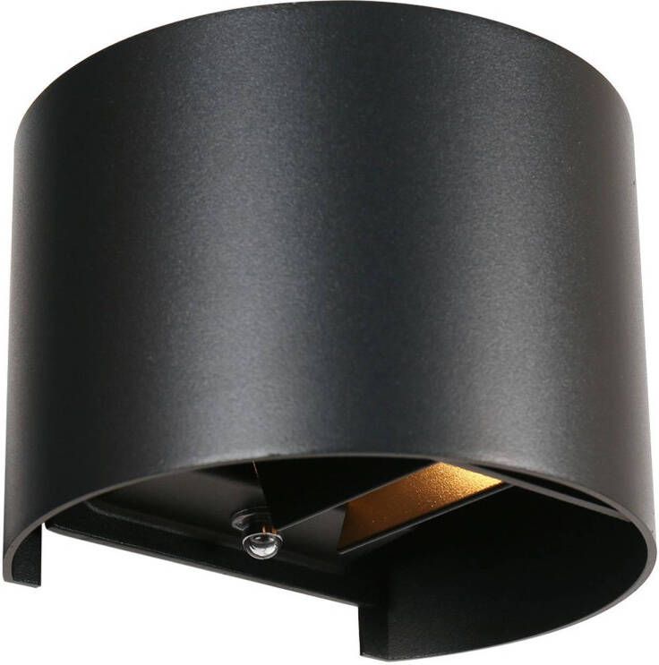 Steinhauer Logan wandlamp Ingebouwd (LED) zwart