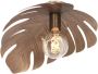 Steinhauer Feuilleter wandlamp E27 (grote fitting) brons - Thumbnail 1