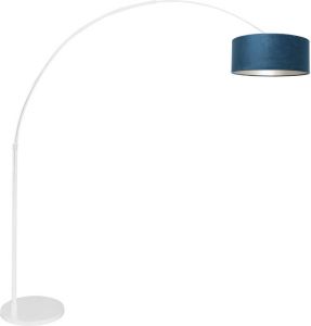 Steinhauer Sparkled Light vloerlamp blauw metaal 230 cm hoog