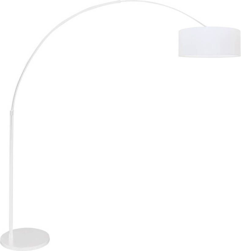 Steinhauer Sparkled Light vloerlamp wit 230 cm hoog metaal