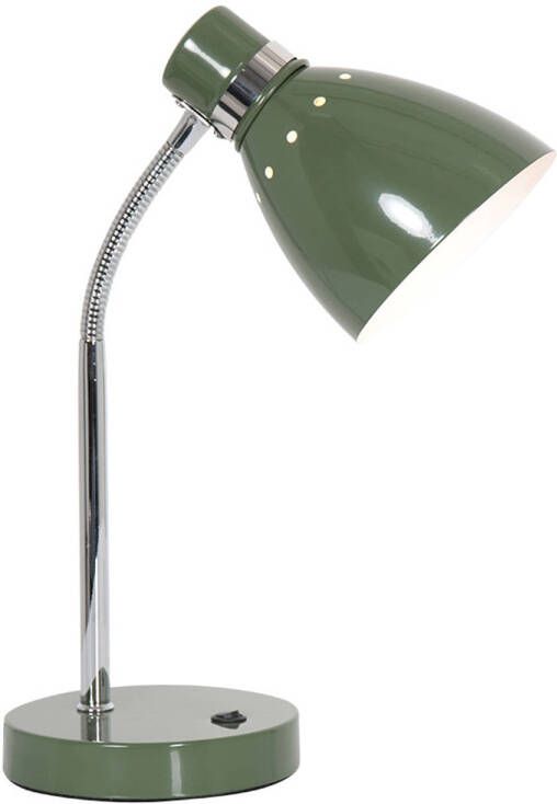 Steinhauer Spring tafellamp ø 13 cm Draai- en of kantelbaar E27 (grote fitting) groen