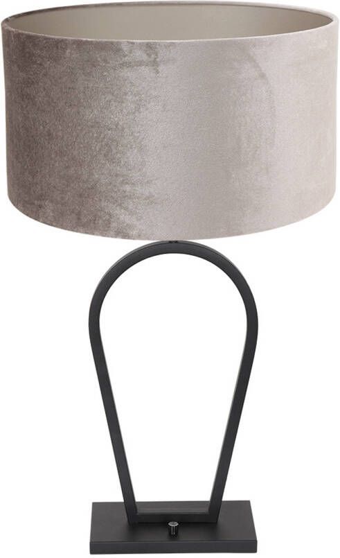 Steinhauer Stang tafellamp E27 (grote fitting) zwart