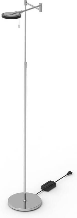 Steinhauer Turound vloerlamp staal 148 cm hoog