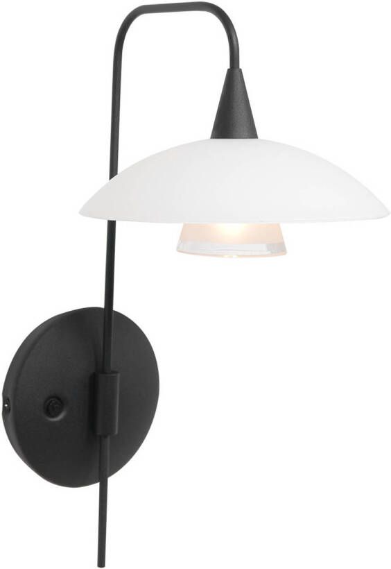 Steinhauer Wandlamp tallerken LED 2656zw zwart