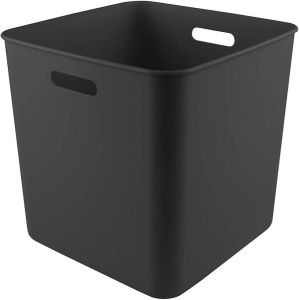 Sunware Basic kubus box zwart 31 8 x 31 8 x 31 1 cm